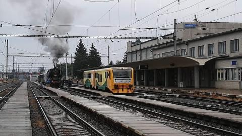 Fotografie Prostějov hlavní nádraží