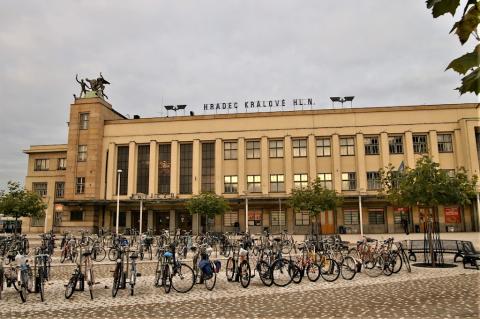 Fotografie Hradec Králové hlavní nádraží