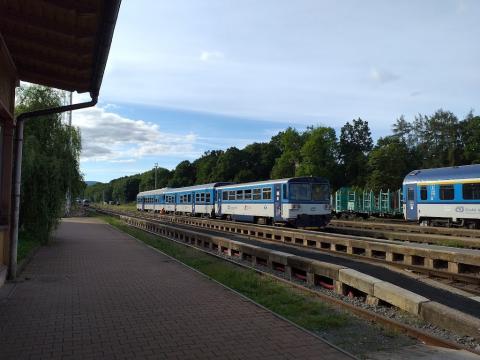 Fotografie Trutnov-hlavní nádraží