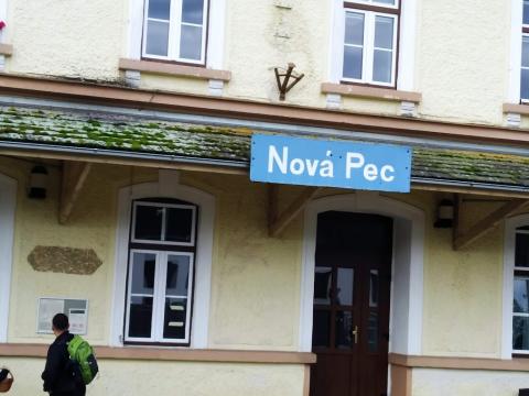 Fotografie Nádraží Nová Pec