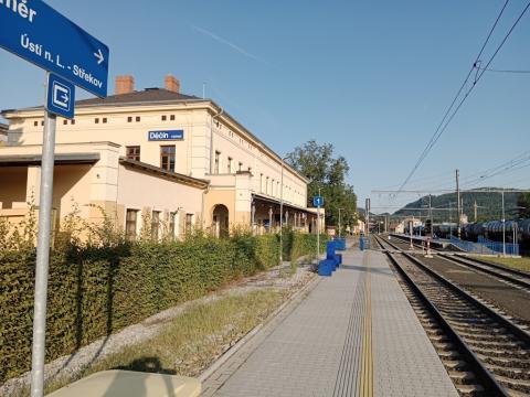 Fotografie Děčín východ