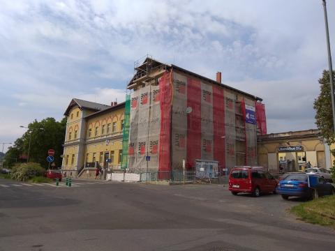 Fotografie Litoměřice horní nádraží